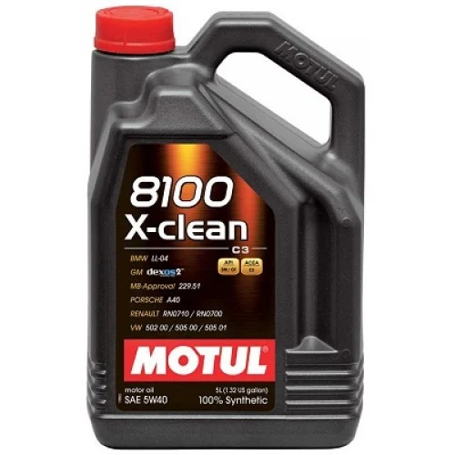 MOTUL 8100 X-clean 5W-40 5L