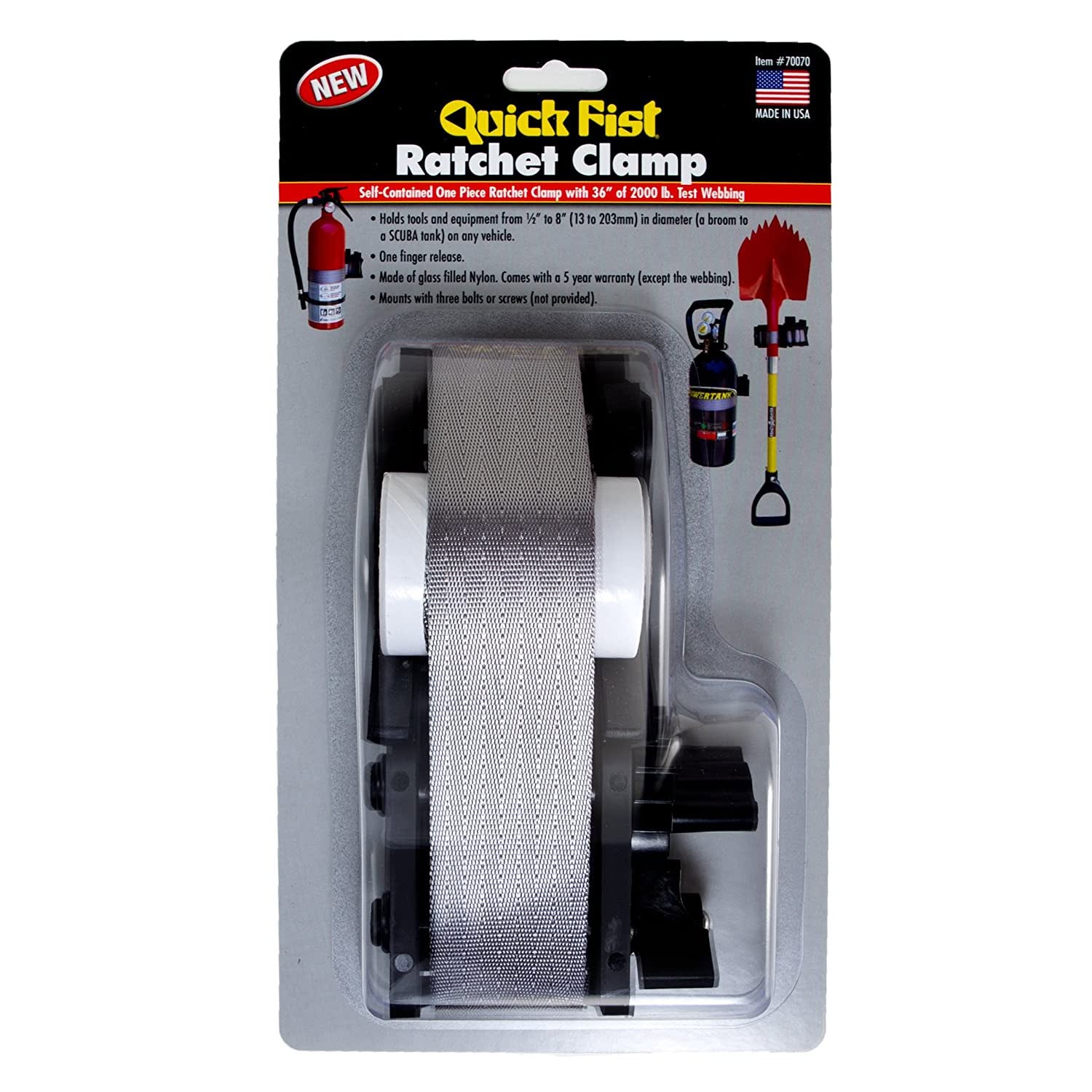 Quick Fist Ratchet Clamp