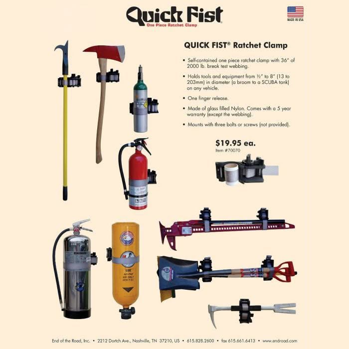 Quick Fist Ratchet Clamp
