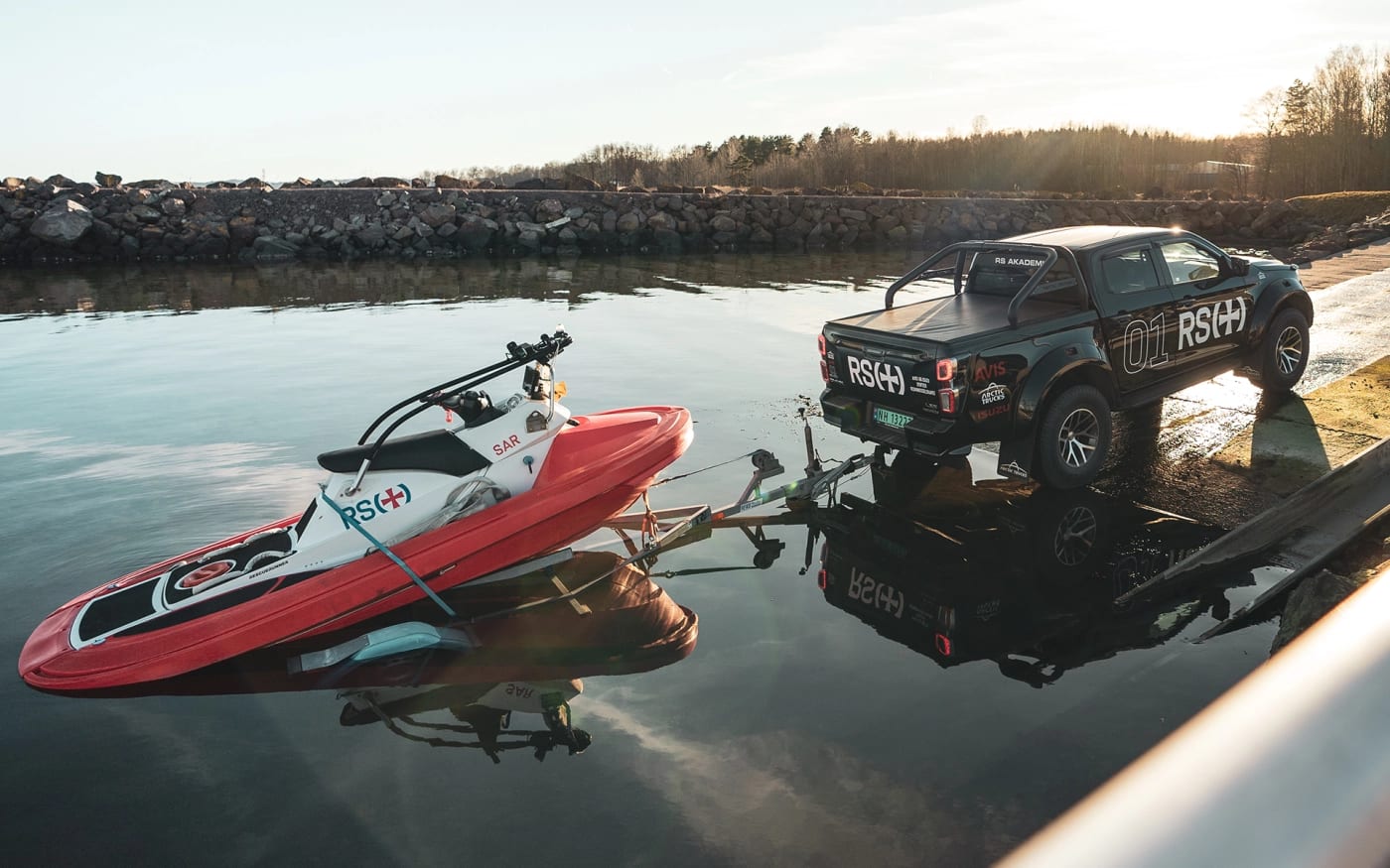 Redningsselskapet velger Isuzu D-MAX Arctic Trucks 35 – igjen!